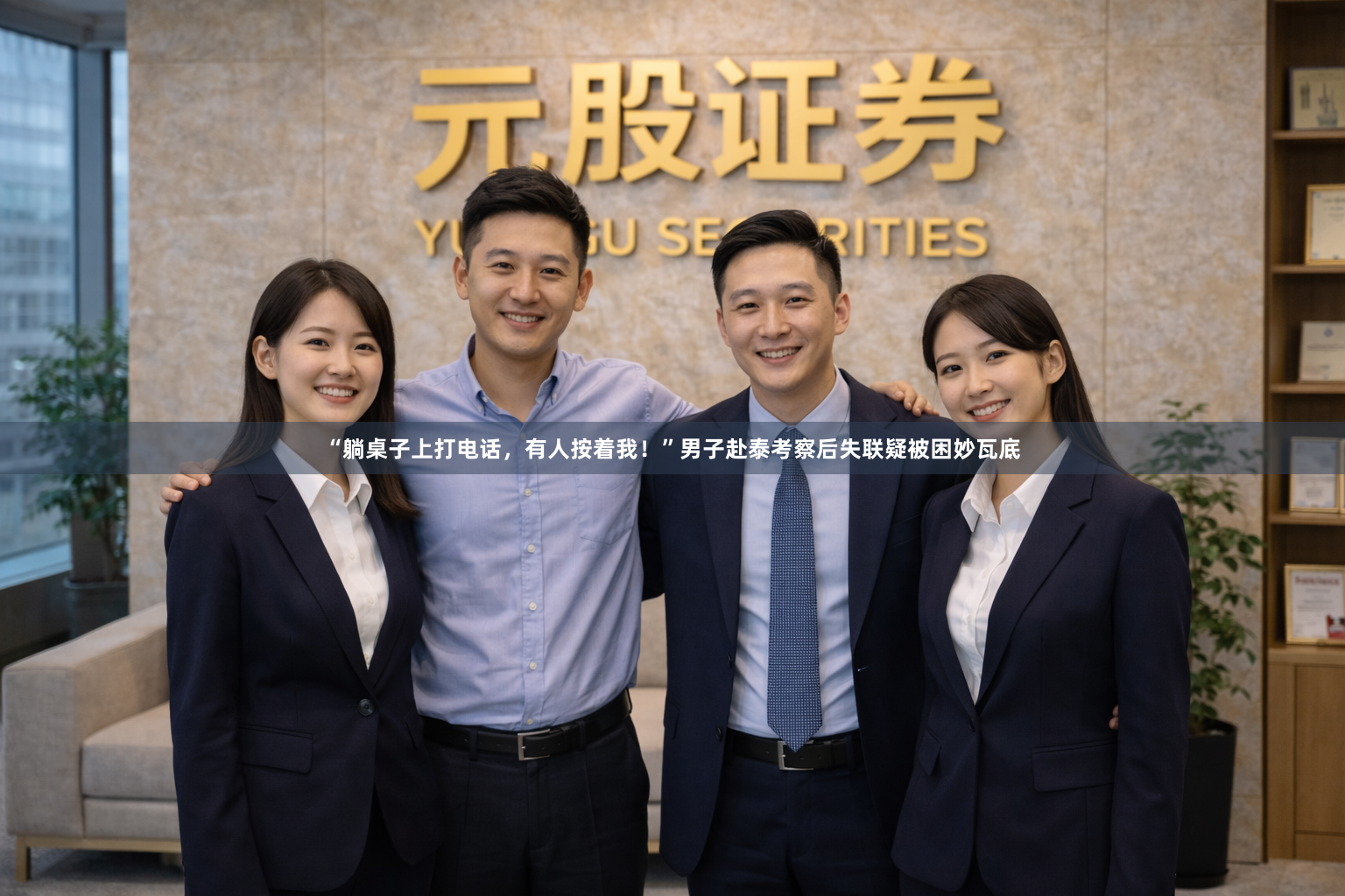 “躺桌子上打电话，有人按着我！”男子赴泰考察后失联疑被困妙瓦底